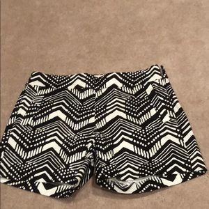 JCrew side zip shorts